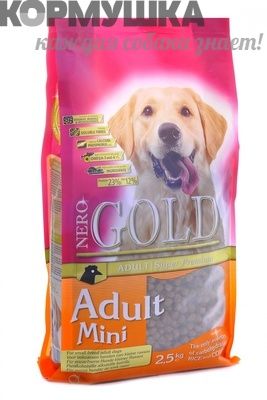 NERO GOLD  для Взрослых собак Малых пород 18 кг
