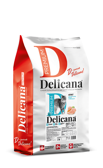 Delicana Кролик для кошек 8 кг