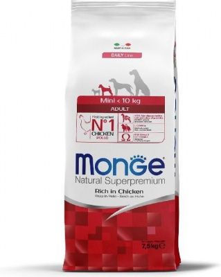 Monge Dog Mini для взрослых собак мелких пород 7,5 кг