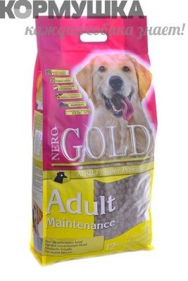 NERO GOLD  для Взрослых собак Контроль веса 12 кг