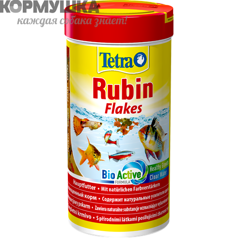 Tetra Rubin Flakes хлопья для окраса декор.рыб, 250 мл