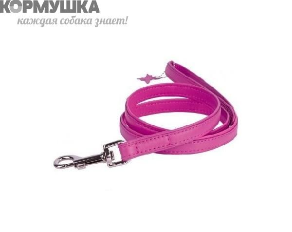 Поводок (Collar) Glamour 18*122см, розовый                                                          