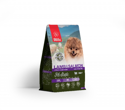 Blitz ягненок/лосось беззерновой для собак мелких пород 500 г