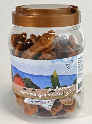 NF50 Жевательная косточка (1 шт.) для чистки зубов.16-18гр/шт 800 г