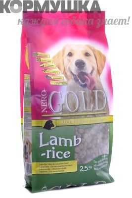 NERO GOLD  для Взрослых собак с ягненком и рисом 18 кг