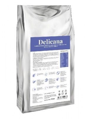 Delicana Лосось с рисом для крупных пород 18 кг