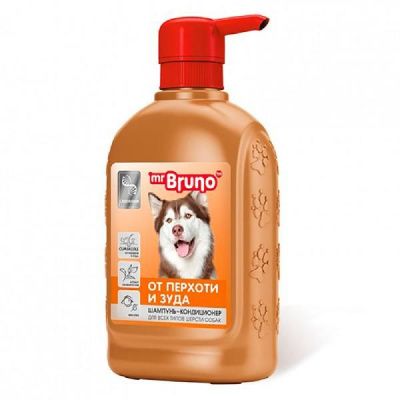 Mr.Bruno: шампунь №15 Против перхоти и зуда д/собак, 350 мл
