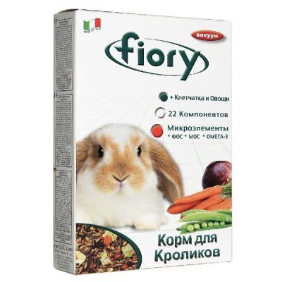Fiory karaote осн.корм для карл кролик 850 г